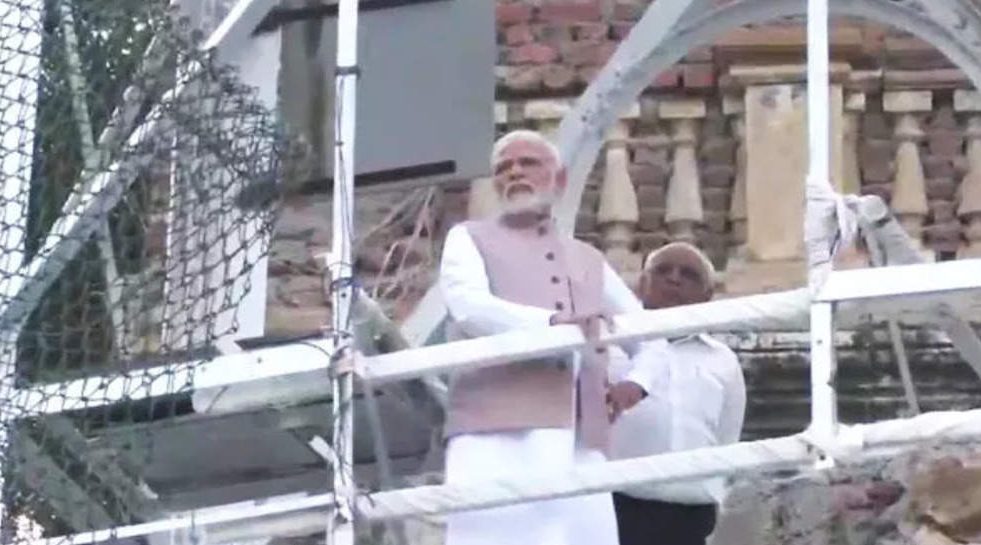 Gujarat bridge collapse: PM Modi visits accident site in Morbi