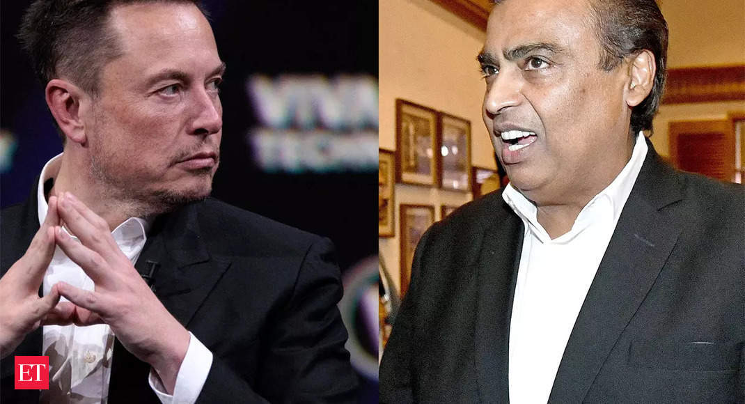 Battle of Billionaires: Elon Musk’s Starlink Eyes India, Mukesh Ambani Resists