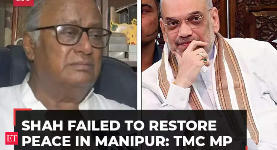 Amit Shah Failed to Restore Peace in Manipur: TMC MP Saugata Roy