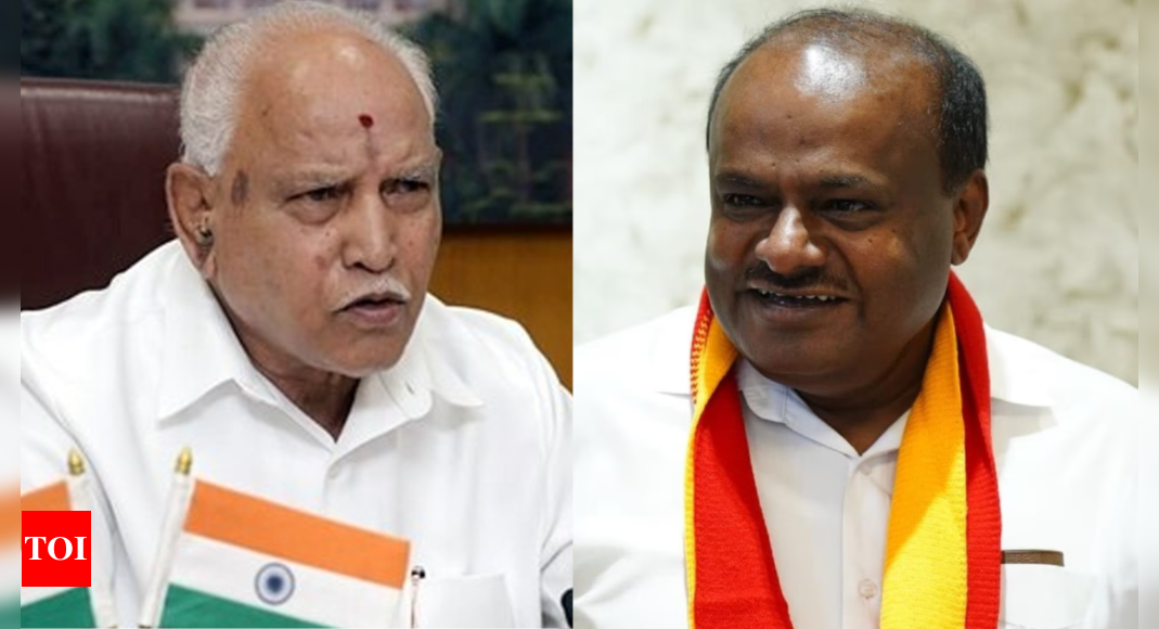 Former Karnataka CM B S Yediyurappa hints at BJP-JD(S) alliance for 2024 Lok Sabha polls