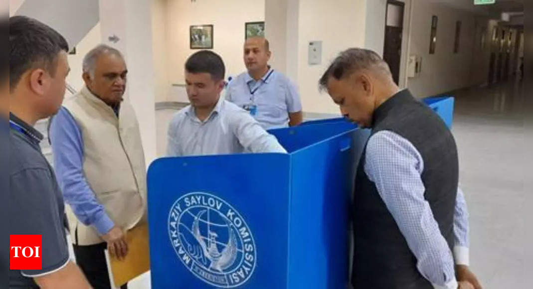 Election Commissioner Pandey in Uzbekistan as Poll Observer