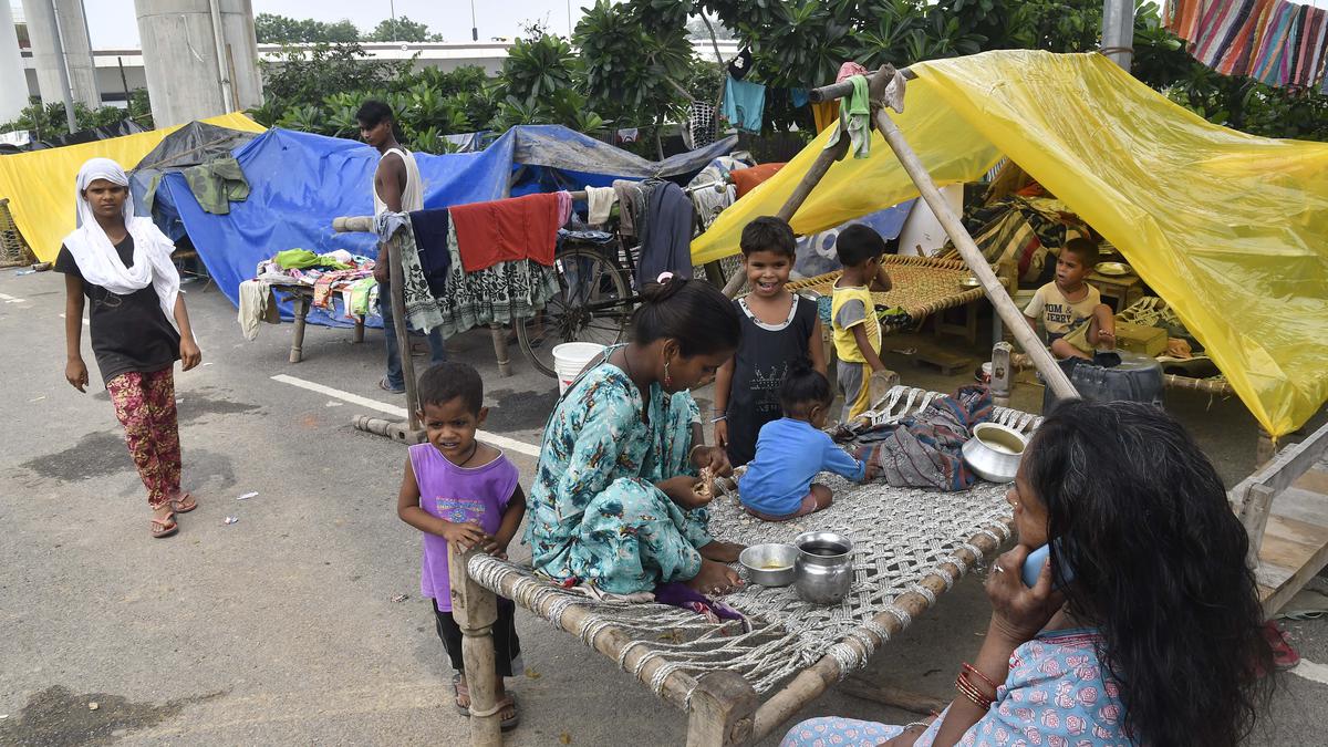 Along Yamuna Banks: Many Left Homeless, Others Live Anxiously