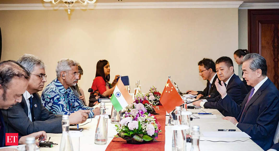 Jaishankar discusses peace along LAC during talks with China’s Wang