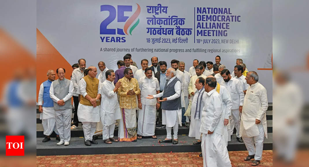 24 of 38 parties in NDA meet have zero MPs, says opposition