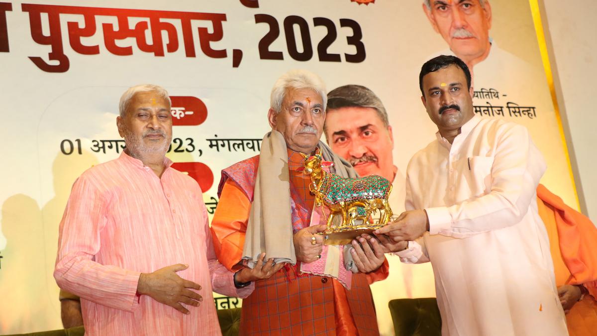 J&K L-G Sinha bats for promotion of Sanskrit as people’s language