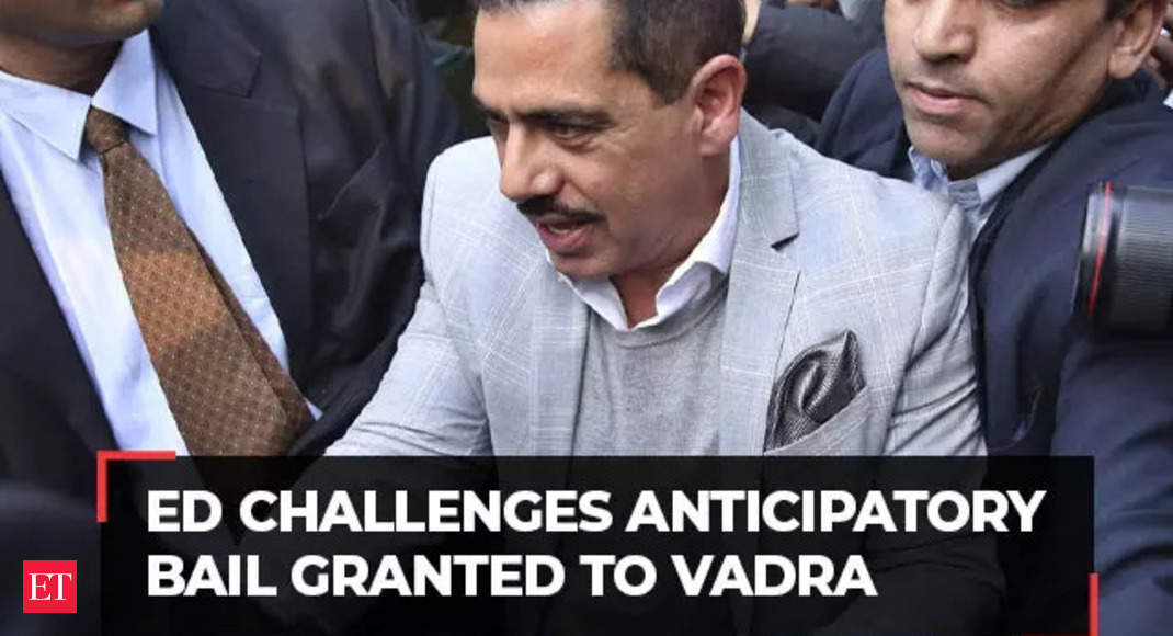 ED Challenges Anticipatory Bail Granted to Robert Vadra, Claims Breach of Bail Conditions