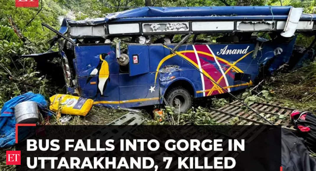 Uttarakhand Accident: 7 Passengers from Gujarat Killed as Bus Falls into Gorge near Gangnani