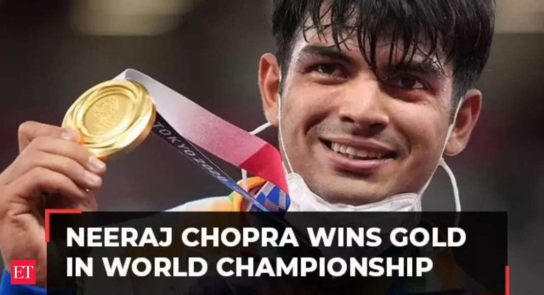 Neeraj Chopra wins India’s first-ever gold medal in World Athletics Championships history