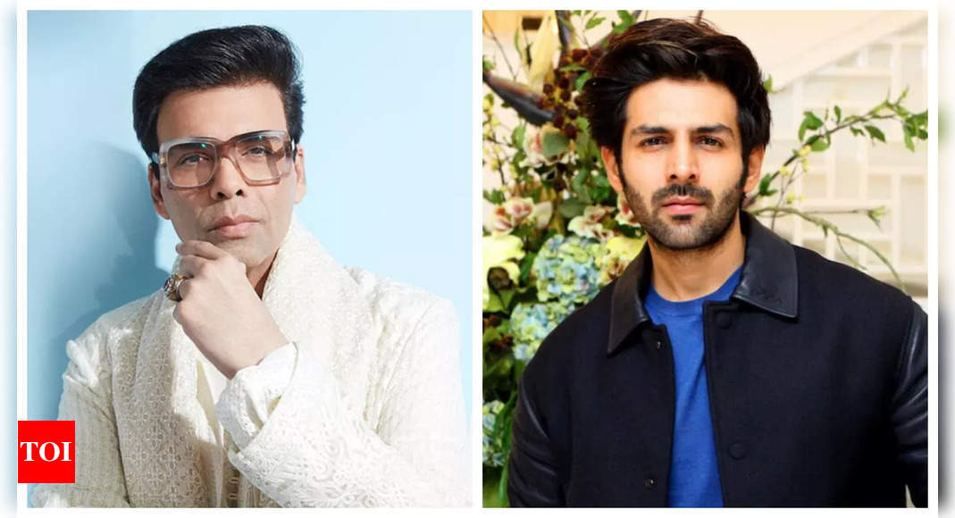 Kartik Aaryan’s Visit to Karan Johar’s Residence Sparks Rumors of a New Project