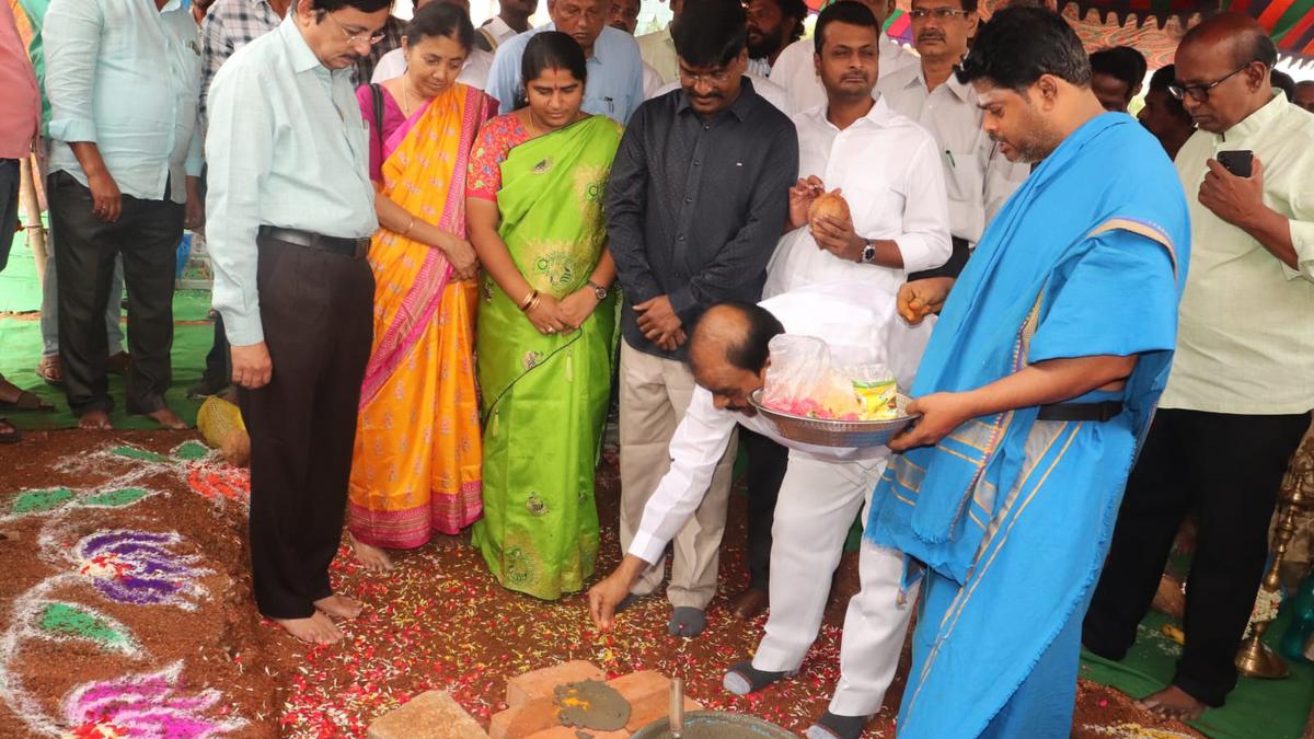 Anantapur MLA Lays Foundation Stone for Critical Care Center at Anantapur Government General Hospital