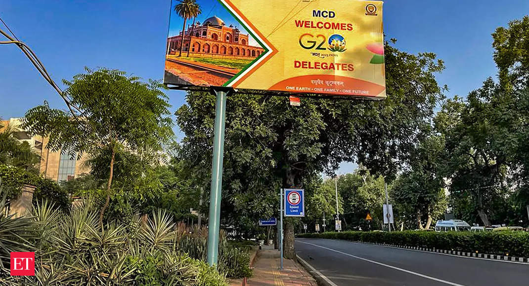 G20 Summit: 450 Banners Bearing Images of Heritage Sites in Delhi Put Up by MCD Across City