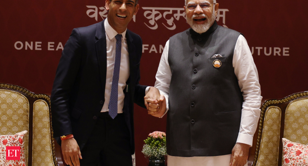 PM Modi Holds Bilateral Meeting with UK Counterpart Rishi Sunak on the Sidelines of G20 Summit