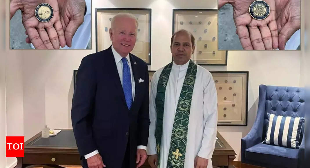 Indian Priest Describes Joe Biden as Humble after Holy Communion Service