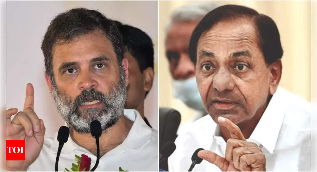 BRS targets Rahul Gandhi, calls him outdated leader ahead of Telangana assembly elections