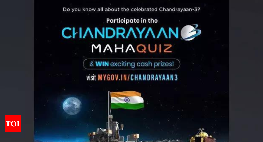 PM Modi urges more people to take part in Chandrayaan-3 quiz