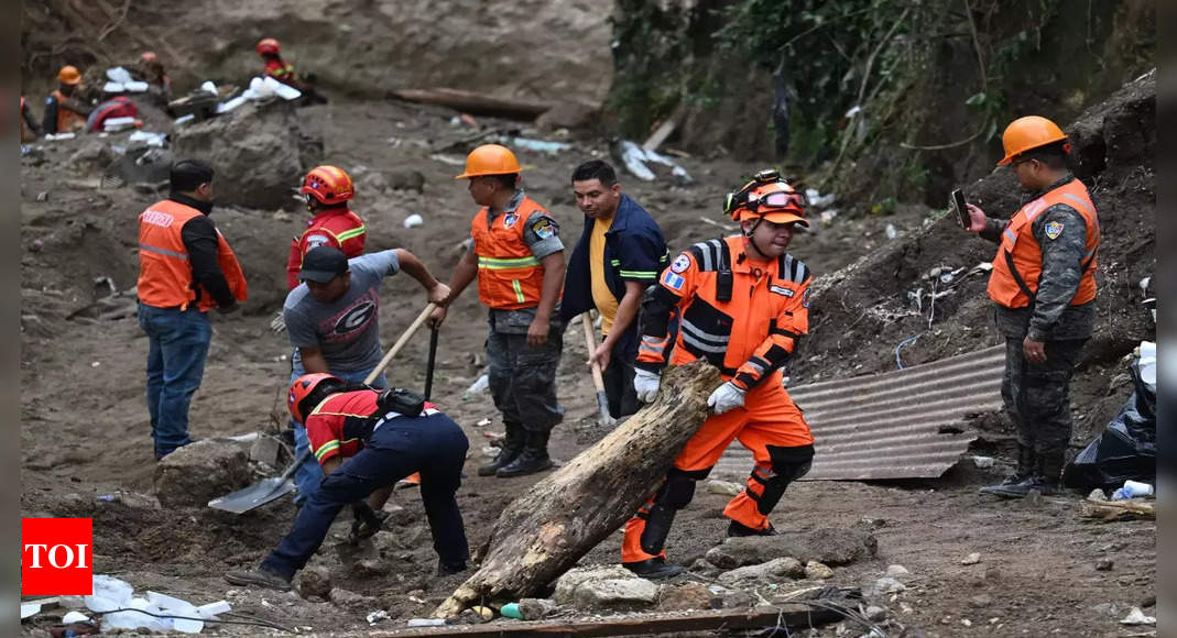 Landslide in Guatemala’s Capital Leaves Three Dead and Fifteen Missing