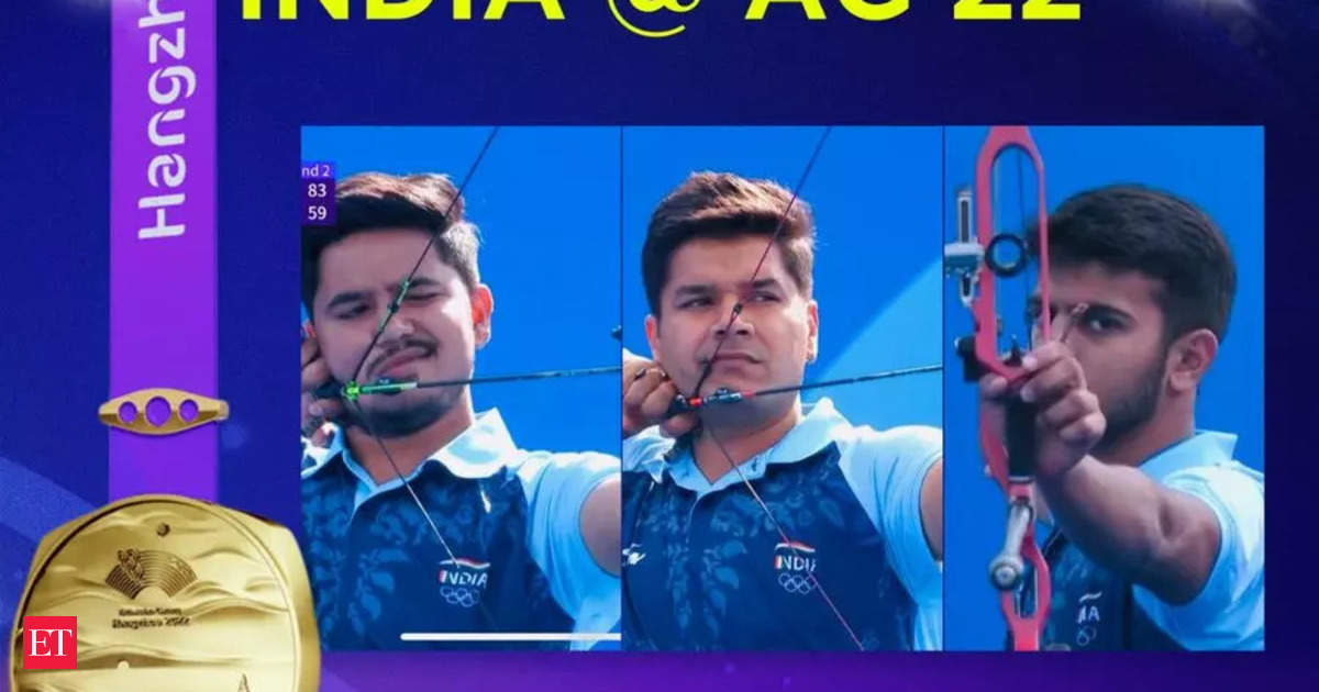 Indian Archery Compound Men’s Team Wins Gold in Asian Games