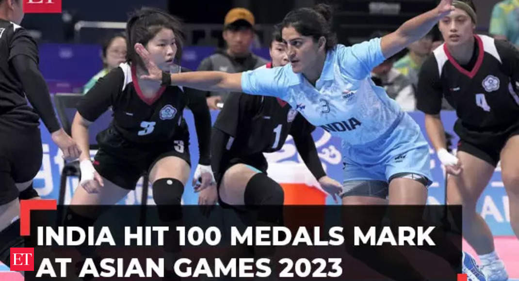 India Clinches Gold in Women’s Kabaddi at Asian Games 2023, Crosses 100 Medals