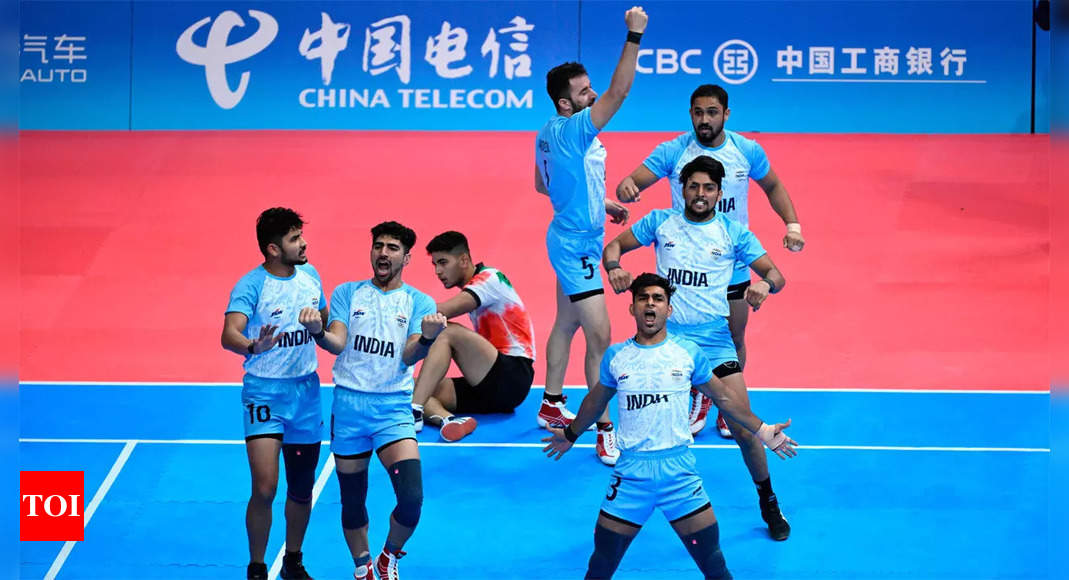 Controversial Incident Halts Indian Men’s Kabaddi Team’s Gold Medal Match at Asian Games