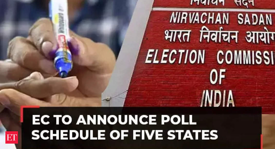 Election Commission to announce poll dates for 5 state assemblies today