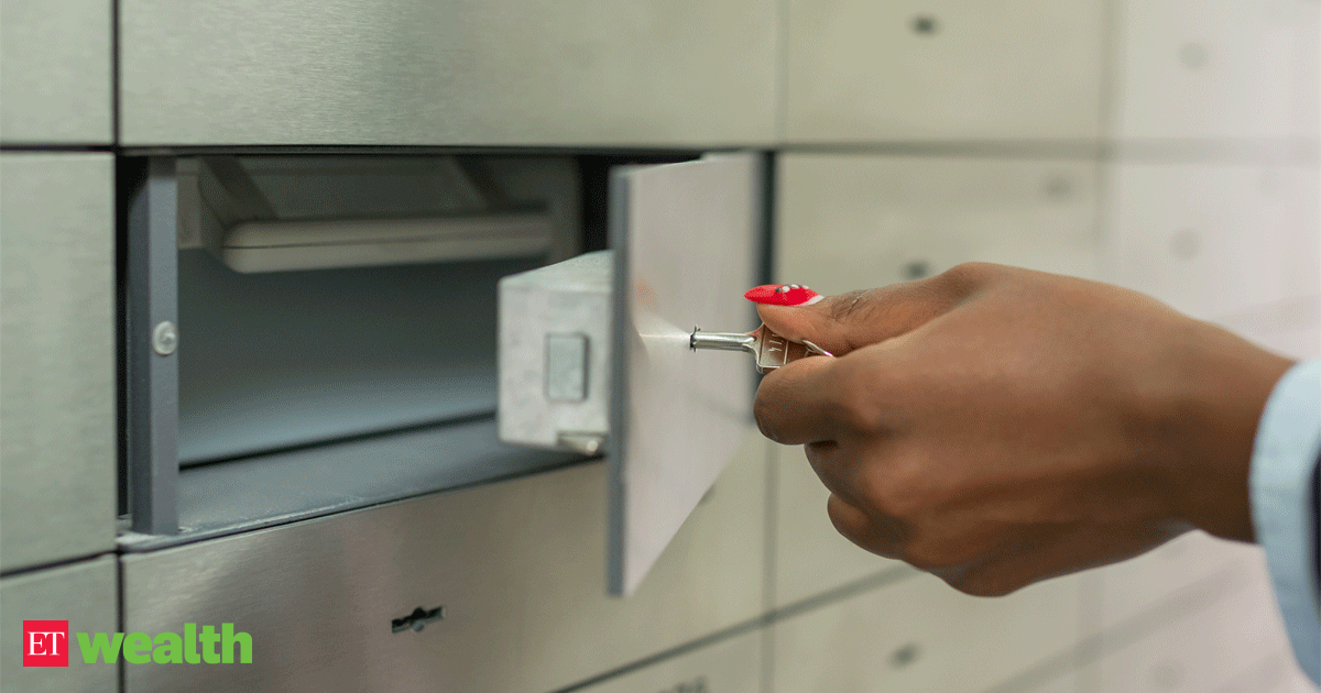 Items you cannot keep in a bank locker