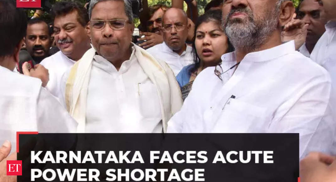 Karnataka faces acute power shortage amid Congress’ ‘200 units free’ vow; govt blames less monsoon