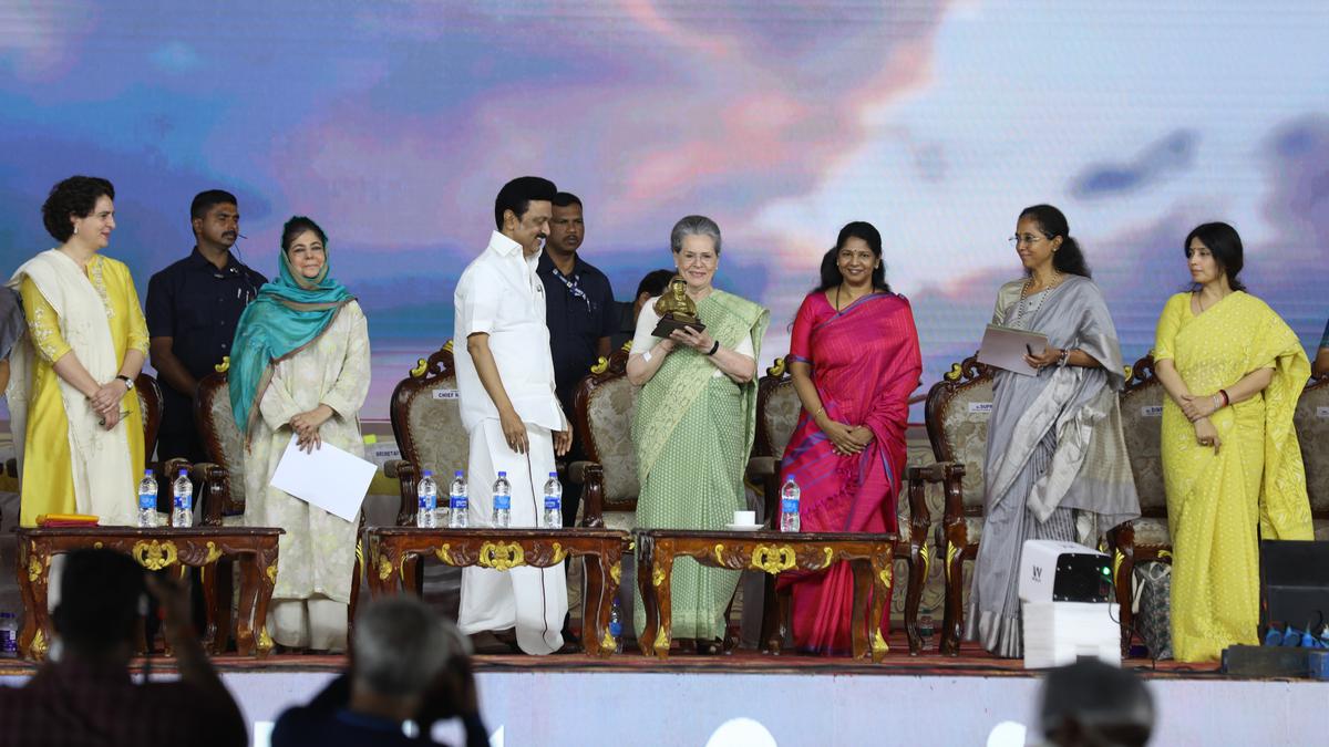 Sonia Gandhi Slams Modi Government’s Approach to Women at Women’s Rights Conference