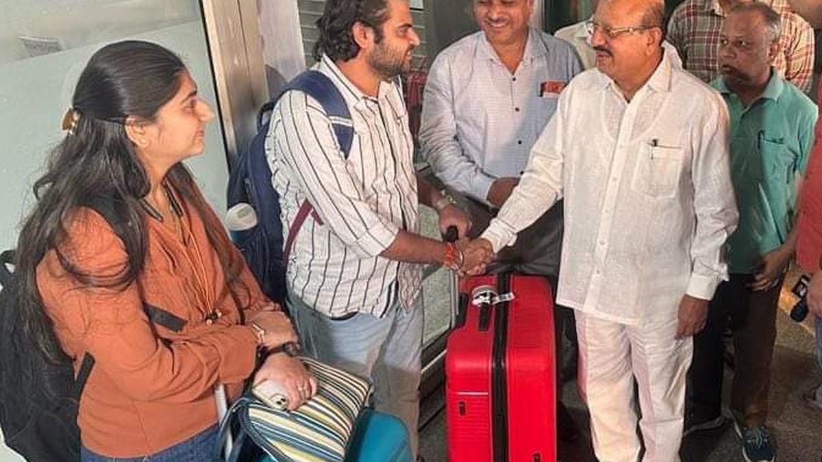 Six from Karnataka return safely from Israel