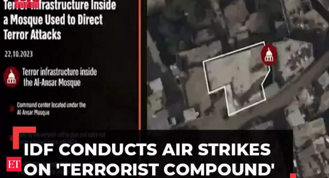 Israel Defense Forces conduct aerial strike on ‘terrorist compound’ inside a mosque