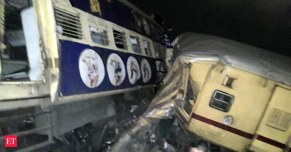 Trains collide in Andhra; 25 injured, 10 dead