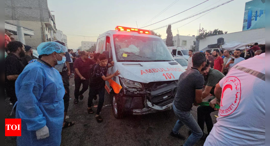 Israeli Forces Target Ambulance Convoy in Gaza, Killing 15 People