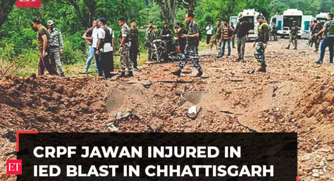 CRPF Jawan injured in IED blast during Chhattisgarh Assembly polls