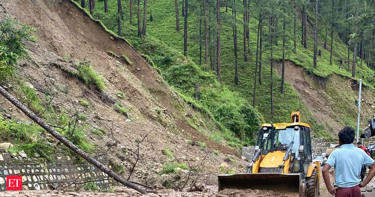 Yamunotri NH Tunnel Partially Collapses, 40 Trapped