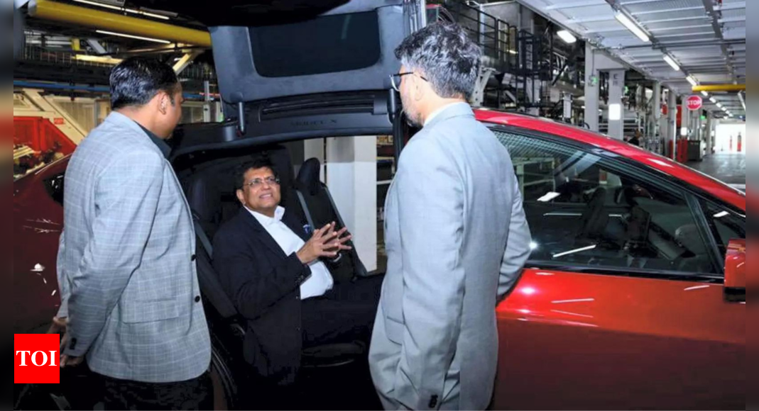 Tesla to Double Import of Parts from India, Says Commerce Minister Piyush Goyal