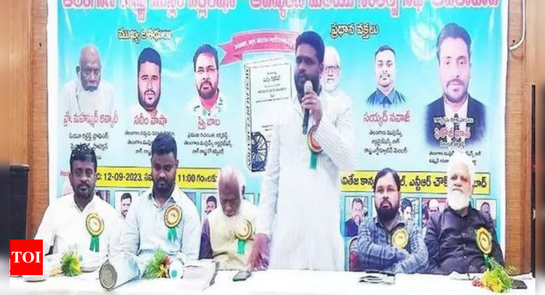 Telangana Muslim Joint Action Committee Extends Support to Congress for Assembly Elections