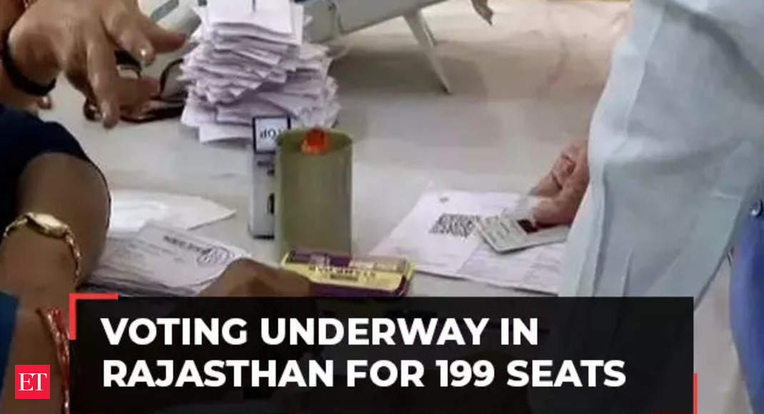 Rajasthan Elections 2023: People Turn Up at Polling Booths in Large Numbers