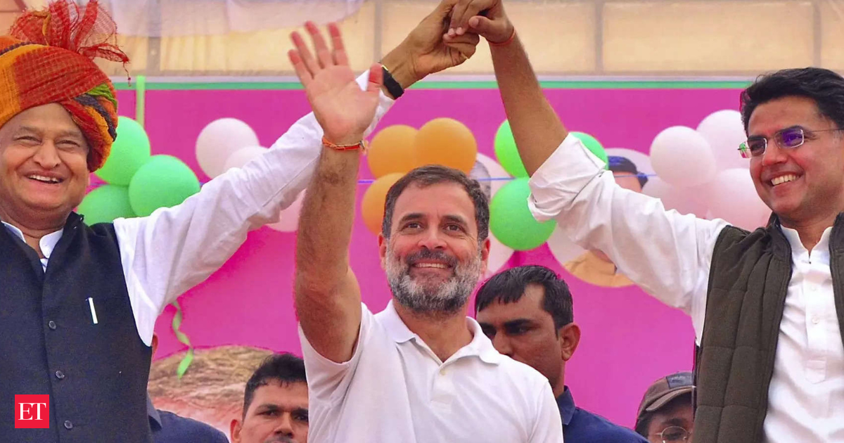 Rajasthan Congress Appeals Voters to Exercise Franchise; Rahul Gandhi Says Vote for Government of Guarantees