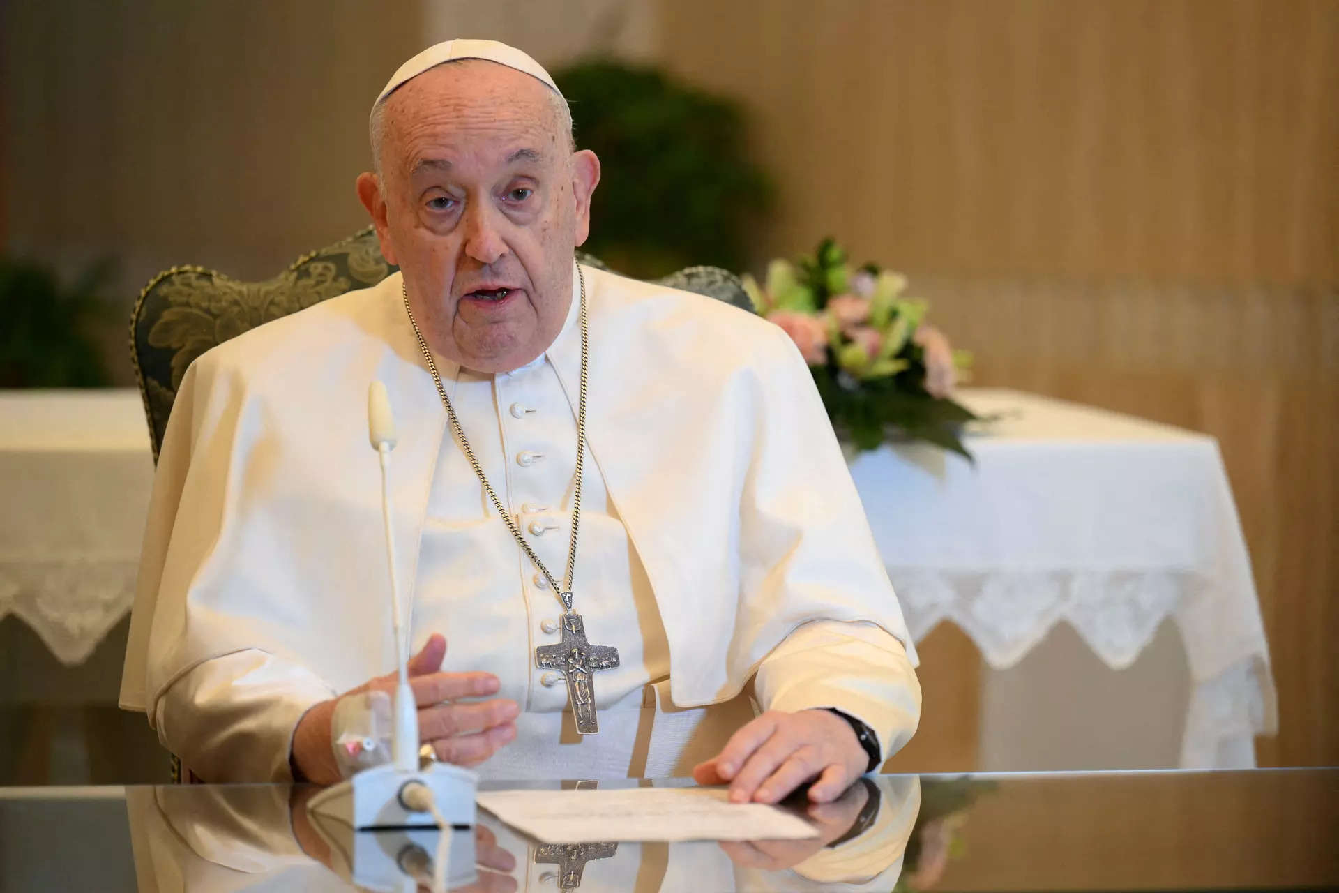 Pope Francis in Stable Condition with Improving Respiratory Health