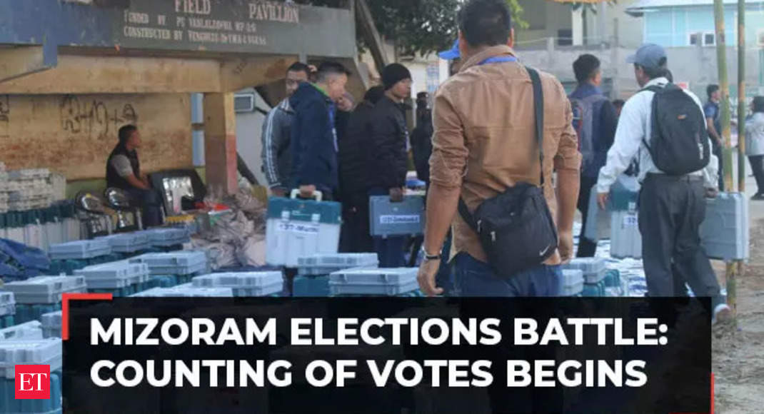 Mizoram Elections Results: MNF and ZPM Locked in Close Fight as Counting of Votes Begins