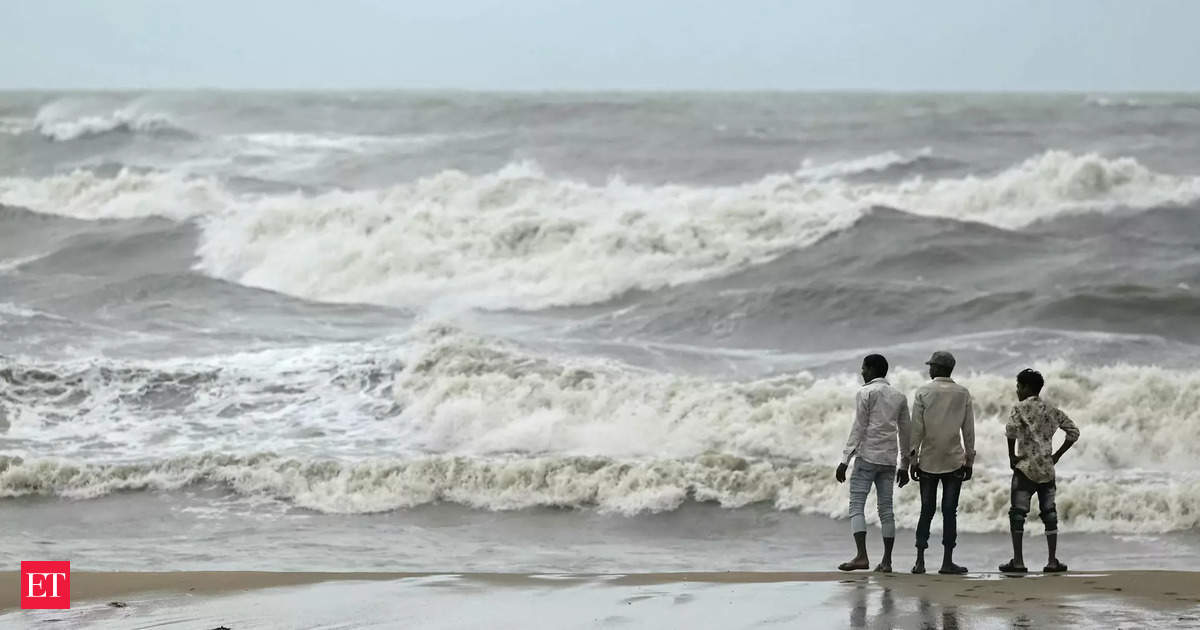 Cyclone Michaung Makes Landfall in Andhra Pradesh, Thousands Evacuated