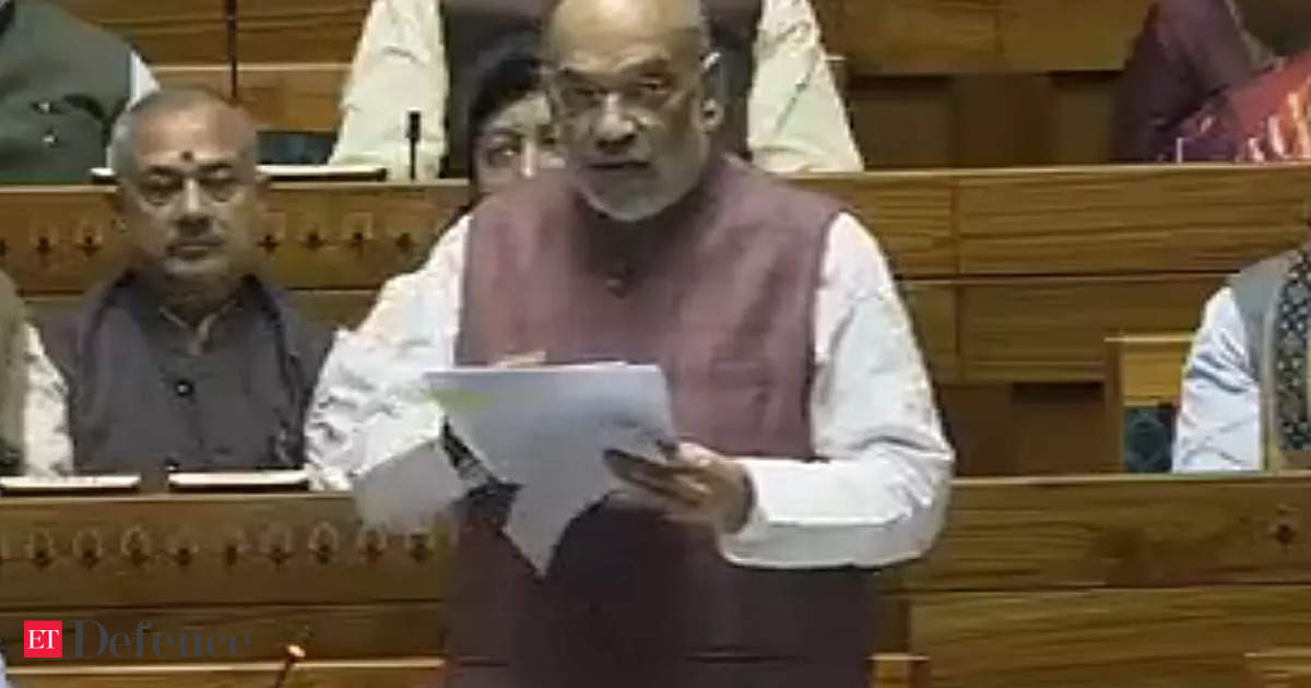 Amit Shah reiterates PoK belongs to India, discusses J&K bills in Lok Sabha