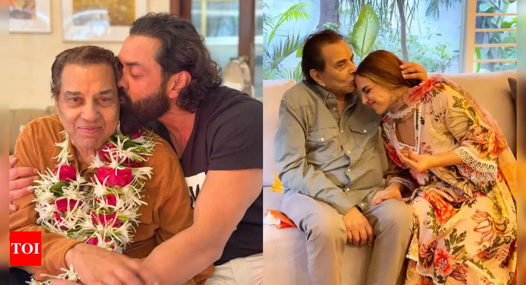 Esha Deol, Sunny Deol, and Bobby Deol Share Unseen Pictures on Dharmendra’s Birthday