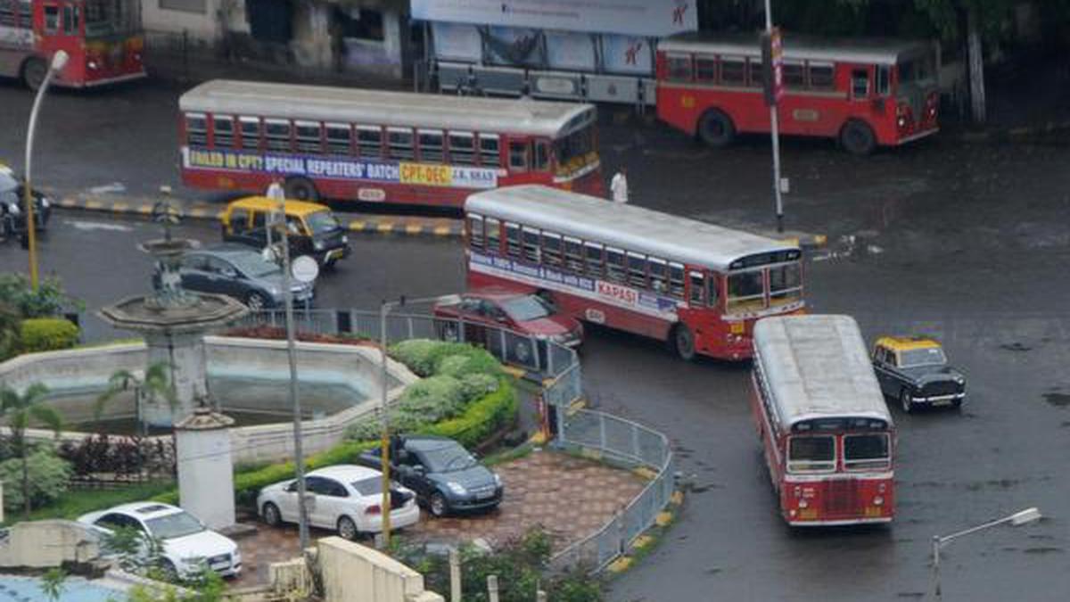 Empty BEST bus catches fire in South Mumbai, no injuries reported