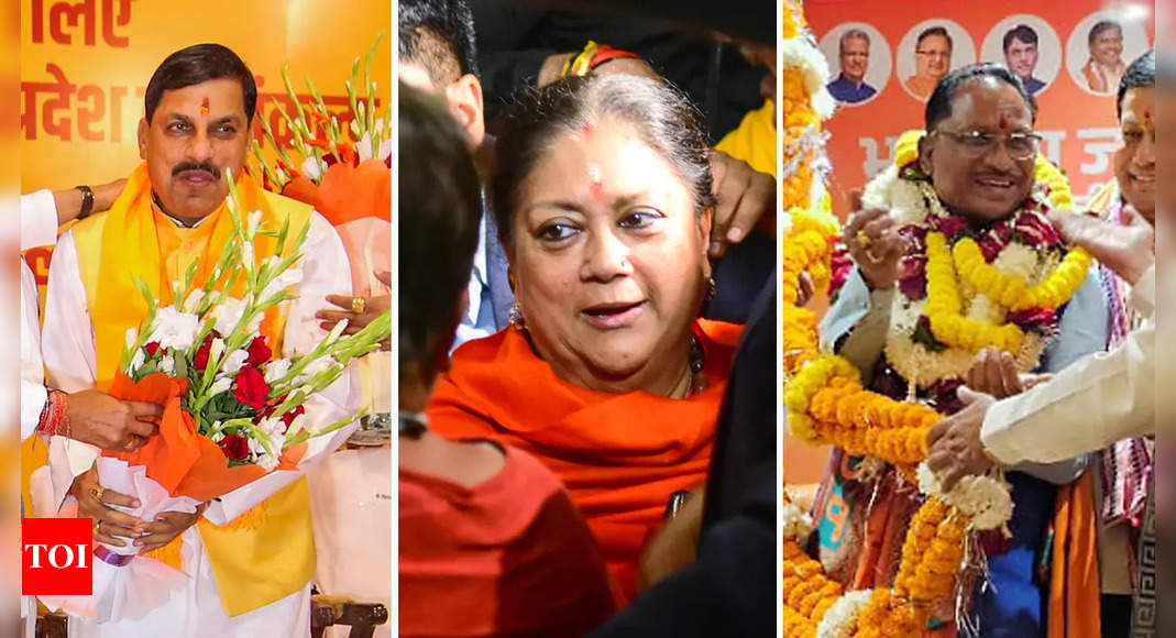 BJP Picks New Faces in Madhya Pradesh and Chhattisgarh: What Does It Mean for Vasundhara Raje?