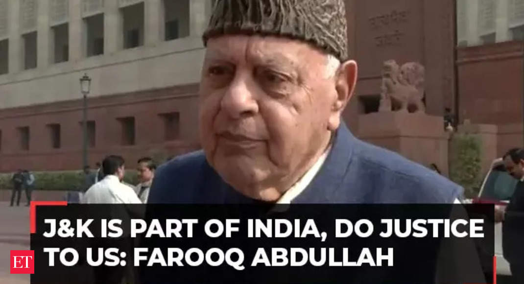 Farooq Abdullah criticises Centre on EC Bill and lack of elections in J&K