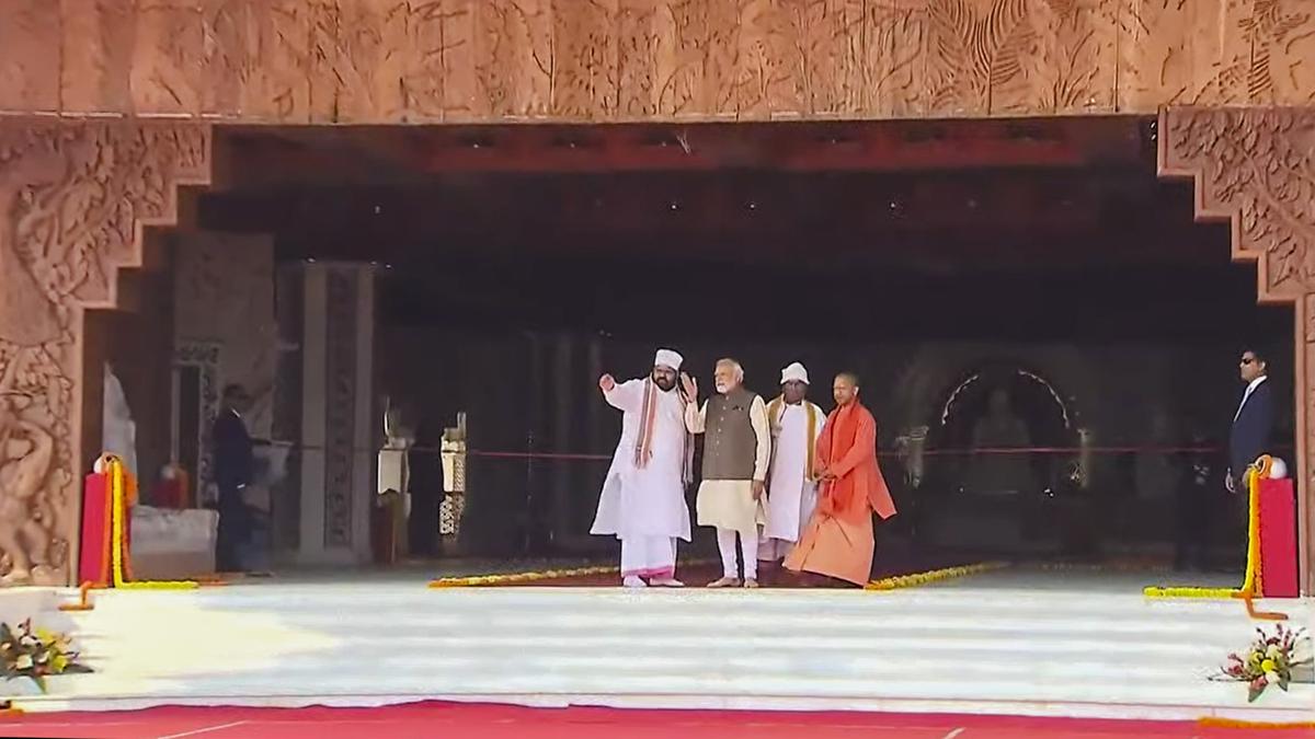 PM Modi inaugurates world’s largest meditation centre Swarved Mahamandir in Varanasi