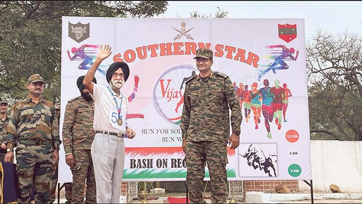 Indian Army Organises Vijay Diwas Bison Run