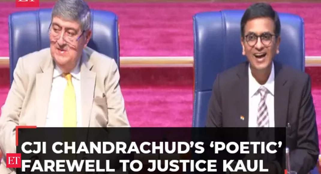 CJI Chandrachud’s ‘Poetic’ Farewell to Justice Kaul, Quotes Faiz Ahmed Faiz in a Heartfelt Message