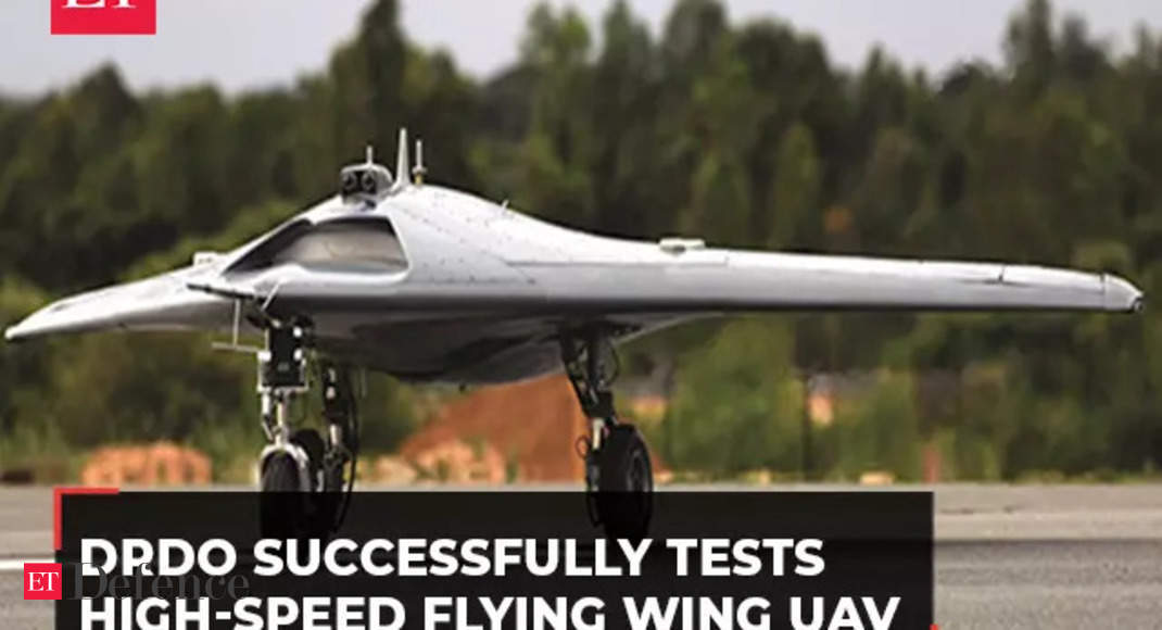 India Successfully Tests Indigenous High-Speed Flying Wing UAV