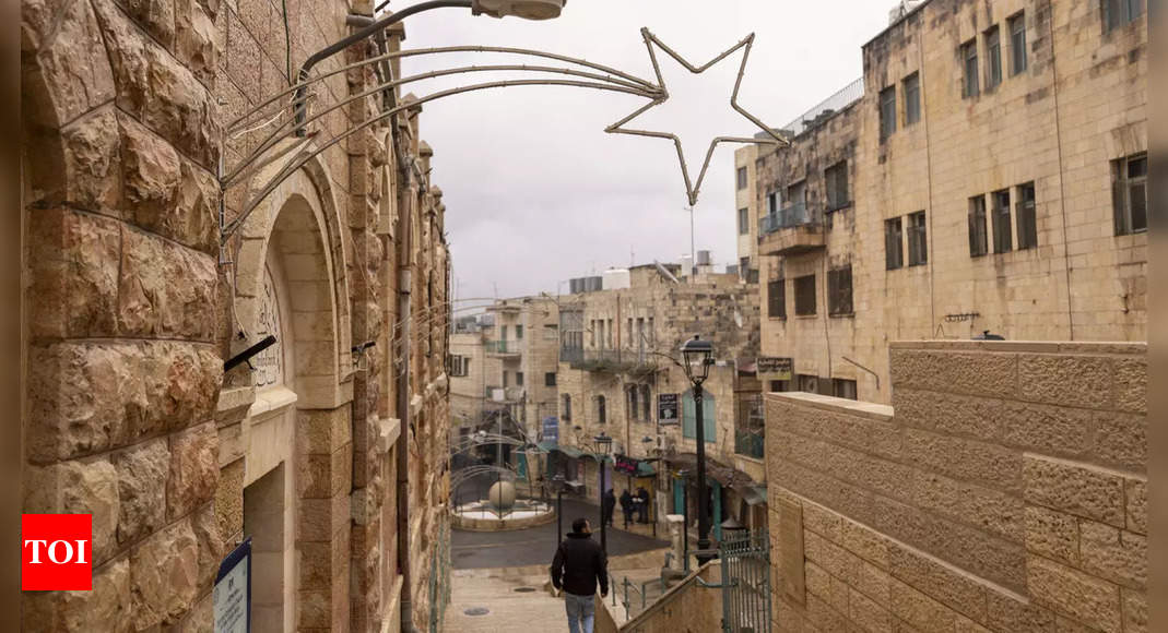 Bethlehem, Jesus’ birthplace, empty of joy this Christmas